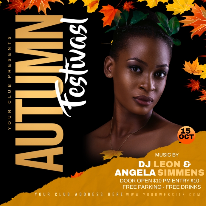 AUTUMN FLYER Template PosterMyWall