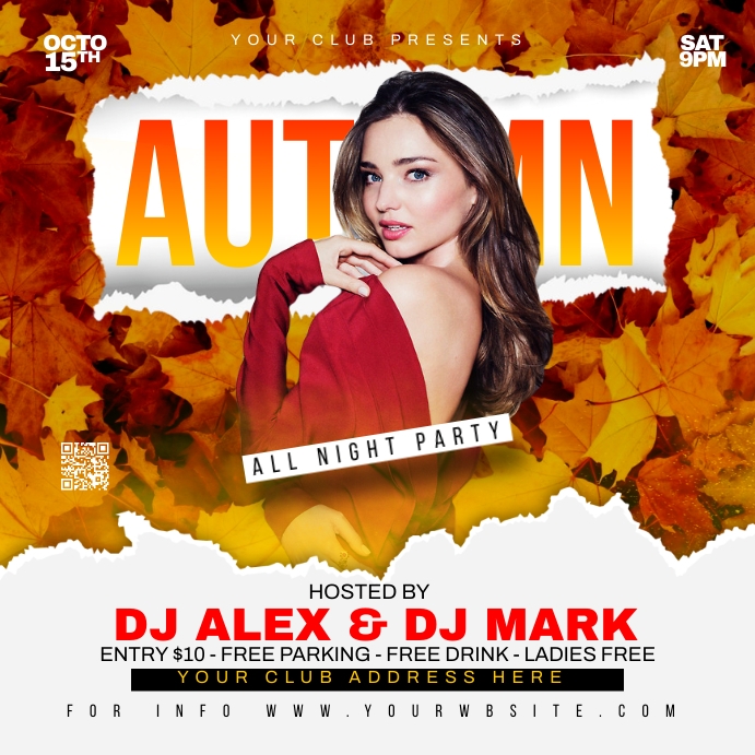Copy of AUTUMN FLYER | PosterMyWall