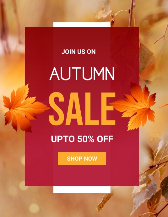 autumn flyers Template | PosterMyWall