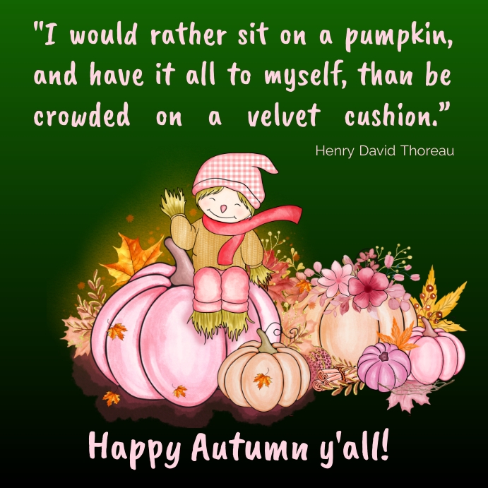 Autumn greetings card Template | PosterMyWall
