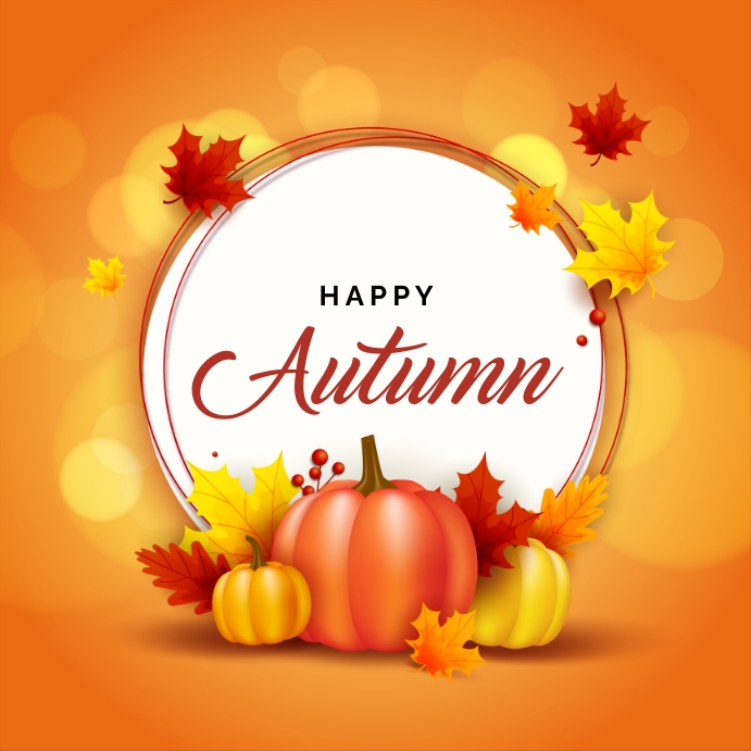 autumn greetings Template | PosterMyWall