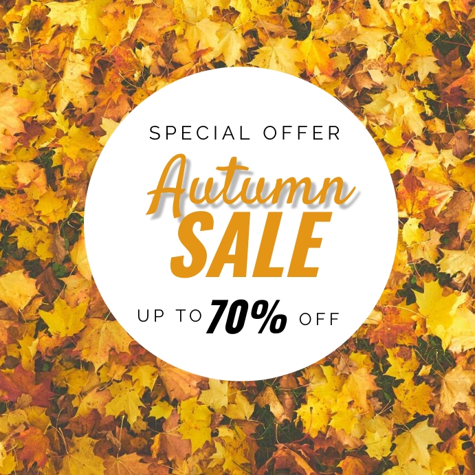 Fall Post Inspo Autumn Instagram Post Template | PosterMyWall