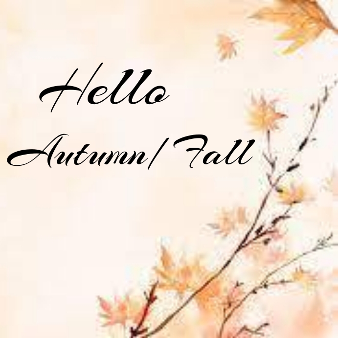 Fall Post Inspo autumn instagram post Template | PosterMyWall