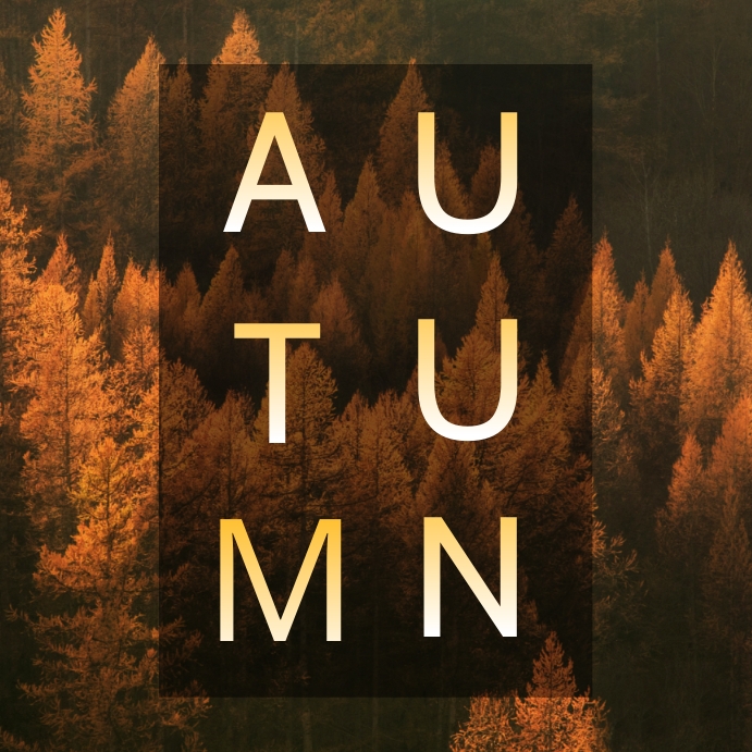 Fall Post Inspo Autumn Instagram Post Template | PosterMyWall
