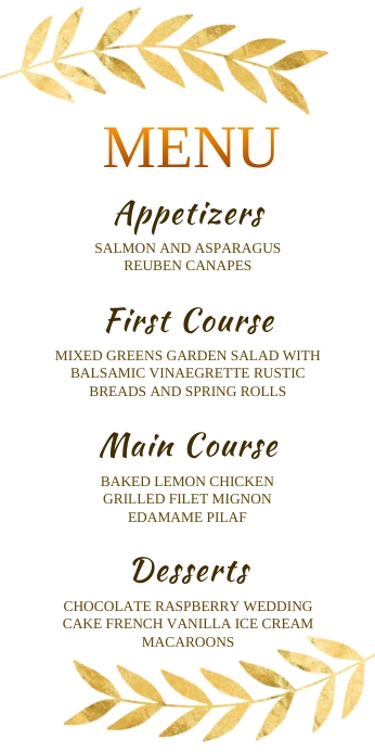 Copy of Autumn Menu Roll Up Banner | PosterMyWall