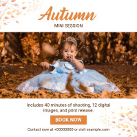 White Autumn Mini Session Iphosti le-Instagram Template
