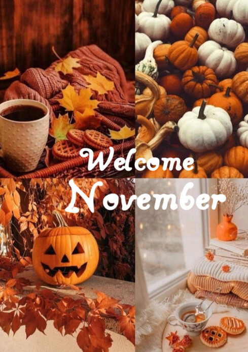 Copy of Autumn/ new month template | PosterMyWall