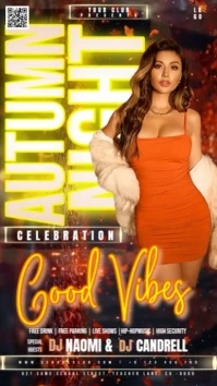 Autumn Party Event Fest Festival Design Template Indaba yaku-Instagram