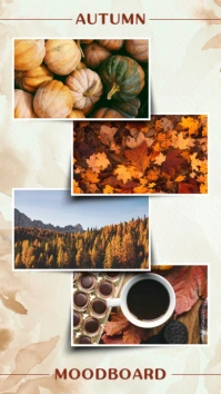 Autumn Photo Collage Instagram Story template