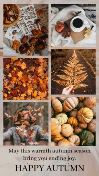 Autumn Photo Template Instagram-verhaal