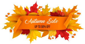 Putih Autumn Sale Facebook Shared Image Template