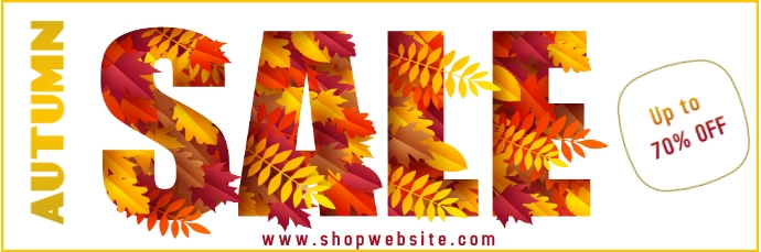 Autumn sale ad email campaign Template | PosterMyWall