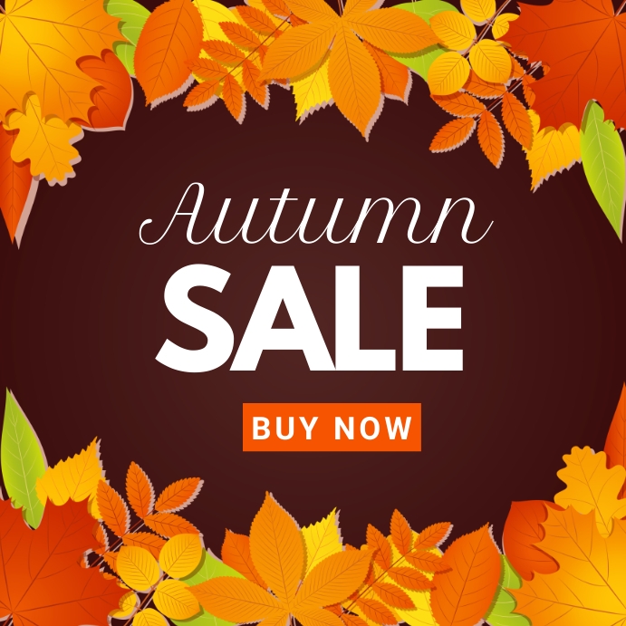 Autumn Sale Ads Template | PosterMyWall