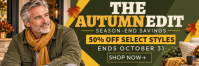 绿色 Autumn Sale Email Header Template