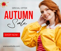 autumn sale Umugqa Ophakathi template