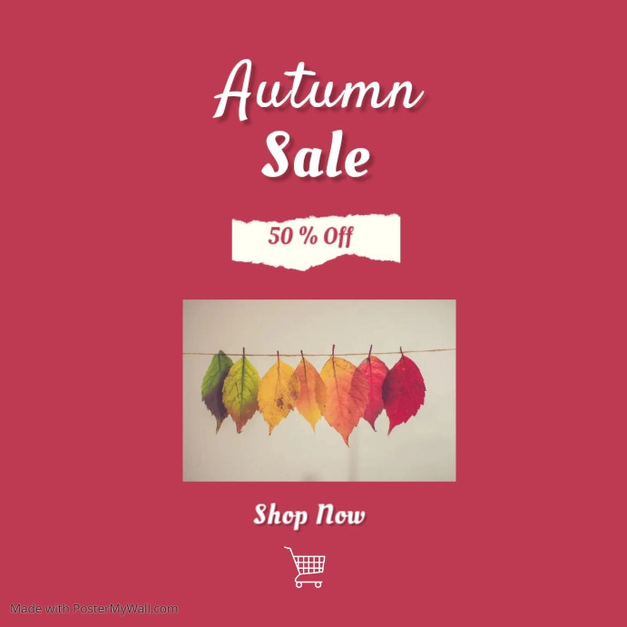 Copy of Autumn Sale Instagram Post | PosterMyWall