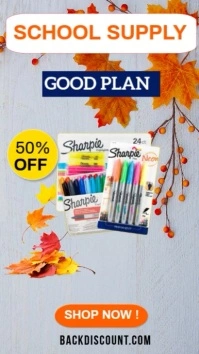 September sale Instagram Story template