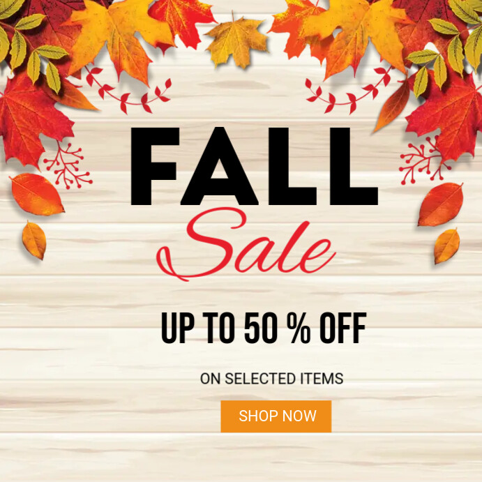 Autumn Social Media Posts Template | PosterMyWall