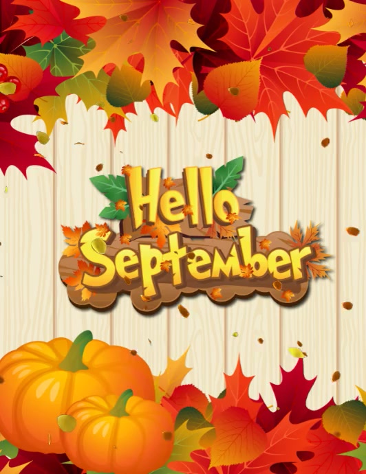 Autumn Template Flyer (US Letter)