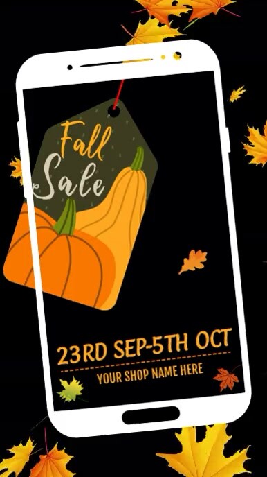 Autumn Template Instagram Story