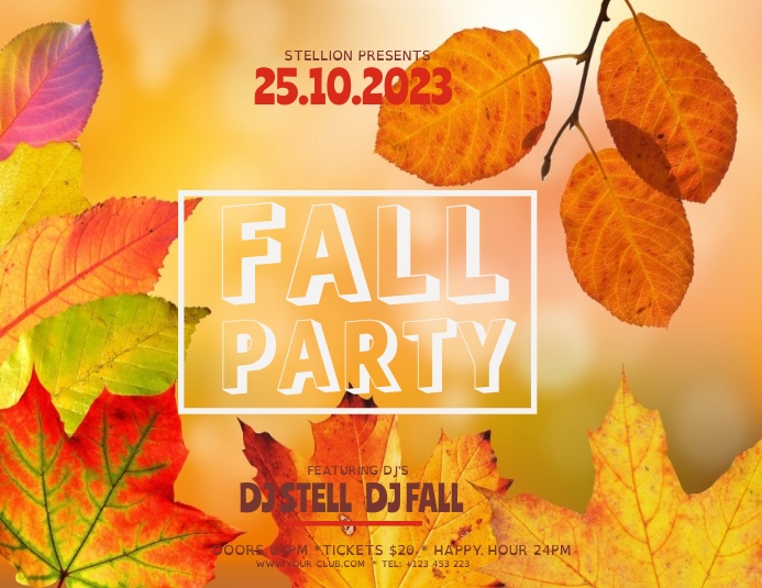 Copy of Autumn Template | PosterMyWall