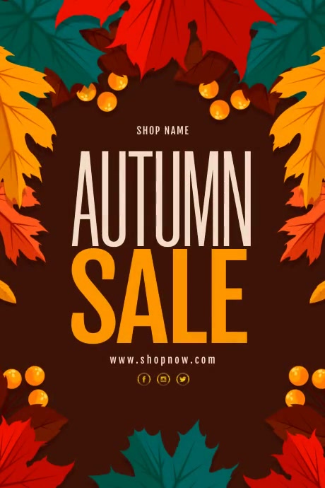 Copy of Autumn Template | PosterMyWall