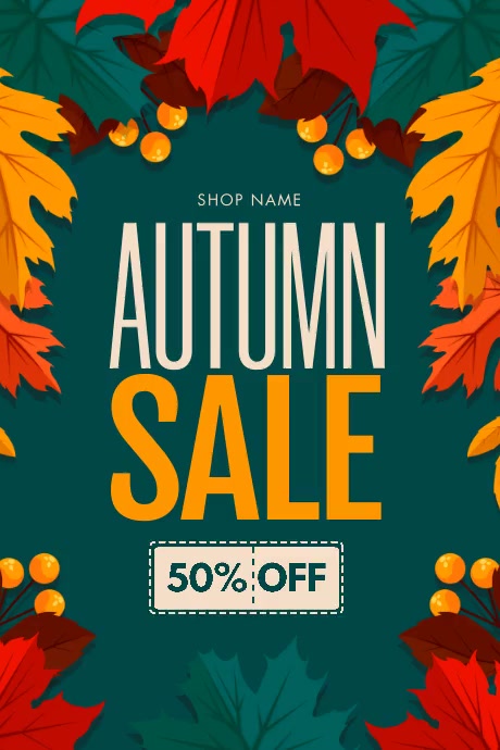 Copy of Autumn Template | PosterMyWall