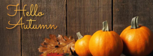 Brown Autumn Greeting Фотография обложки профиля Facebook Template
