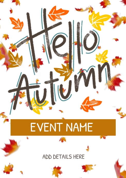 Autumn Template PosterMyWall