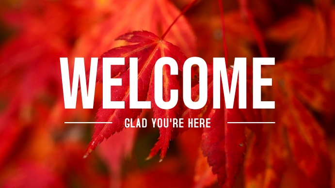 Fall Welcome Backgrounds