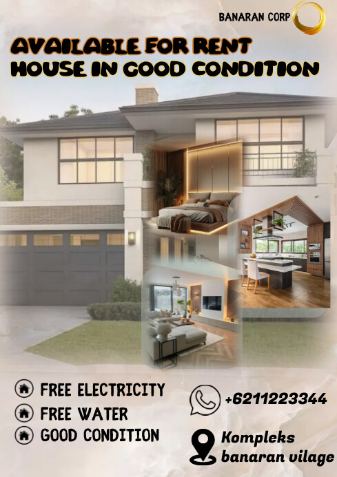 Available For Rent Template | PosterMyWall