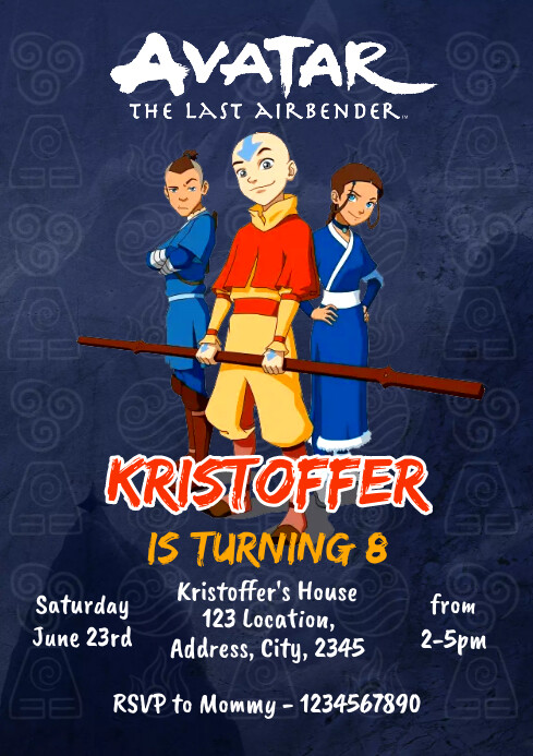 Avatar Birthday Invitation Design Template | PosterMyWall