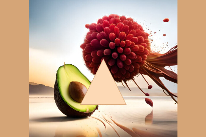 Plantilla de Avocado berry splash | PosterMyWall