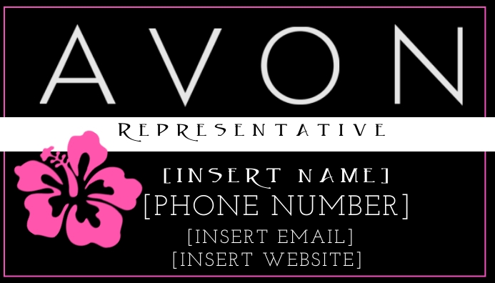 Avon Business Card Template | PosterMyWall avon-business-card-template-postermywall