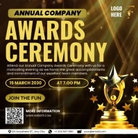 Award Ceremony, Company Award Ceremony Square (1:1) template