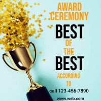 Award ceremony Template | PosterMyWall