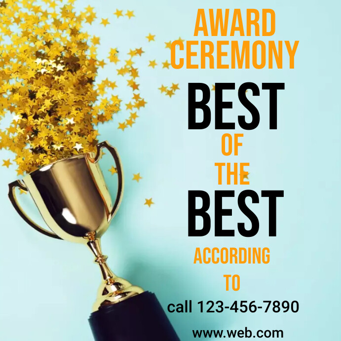 Copy of Award ceremony | PosterMyWall