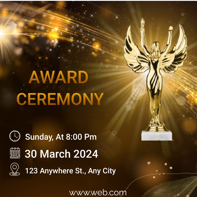 Copy of Award ceremony | PosterMyWall