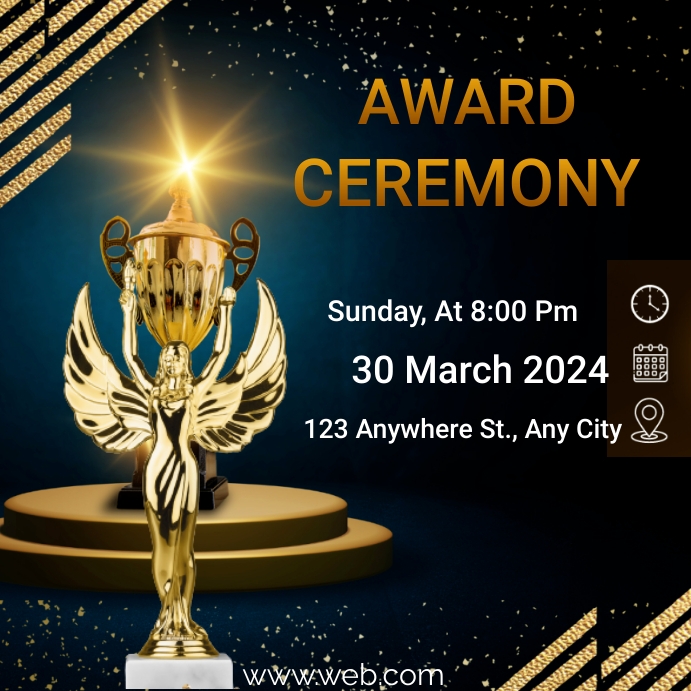 Award ceremony Template | PosterMyWall