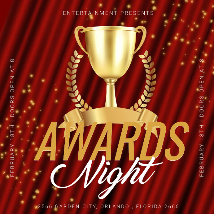 AWARD CEREMONY Template | PosterMyWall