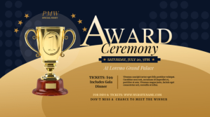 Award Ceremony Twitter Post template