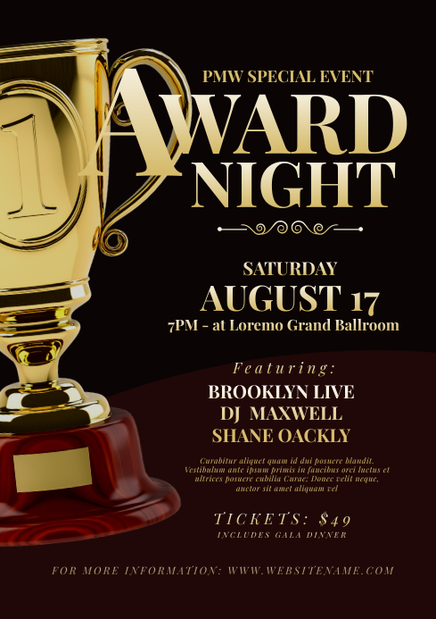 Writing Flier Award Templates 140,000+ Award Flyer Templates | Free