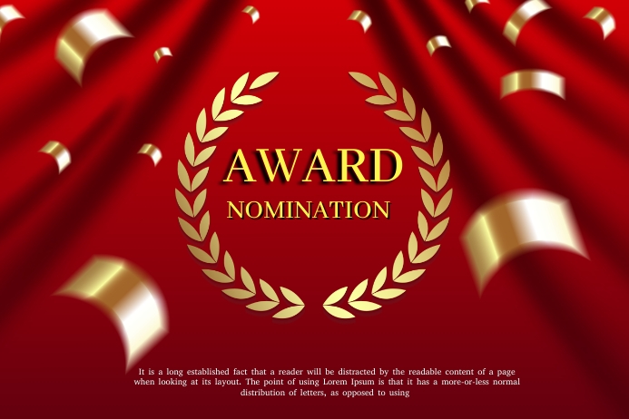 Copy of Award Nomination Banner | PosterMyWall