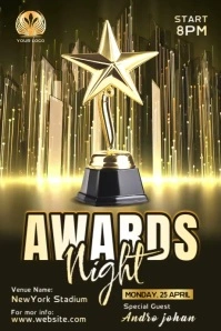 Award show Template Ishidi elingu 4' × 6'