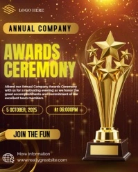 Awards Ceremony Instagram Portrait template