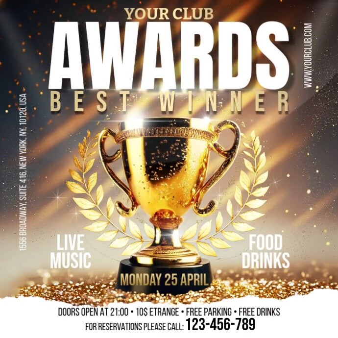 Copy of Awards | PosterMyWall