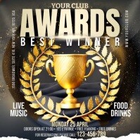 Award Ceremony Instagram Video Post Template | PosterMyWall