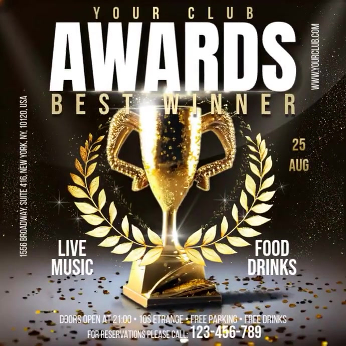Copy of Awards | PosterMyWall