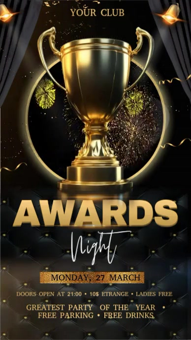 Awards Template | PosterMyWall