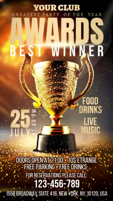 Copy of Awards | PosterMyWall